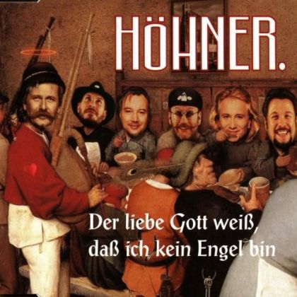 Höhner Der liebe Gott weiß, daß ich kein Engel bin album cover