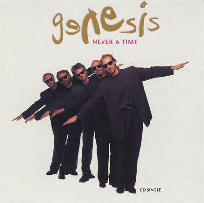 Genesis Never A Time album cover