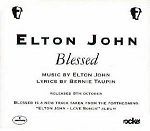 Elton John Blessed album cover