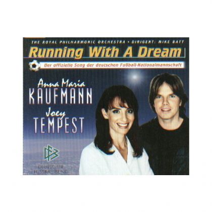 Anna Maria Kaufmann & Joey Tempest Running With A Dream album cover