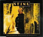 Sting Love Is Stronger Than Justice (The Munificent Seven) album cover